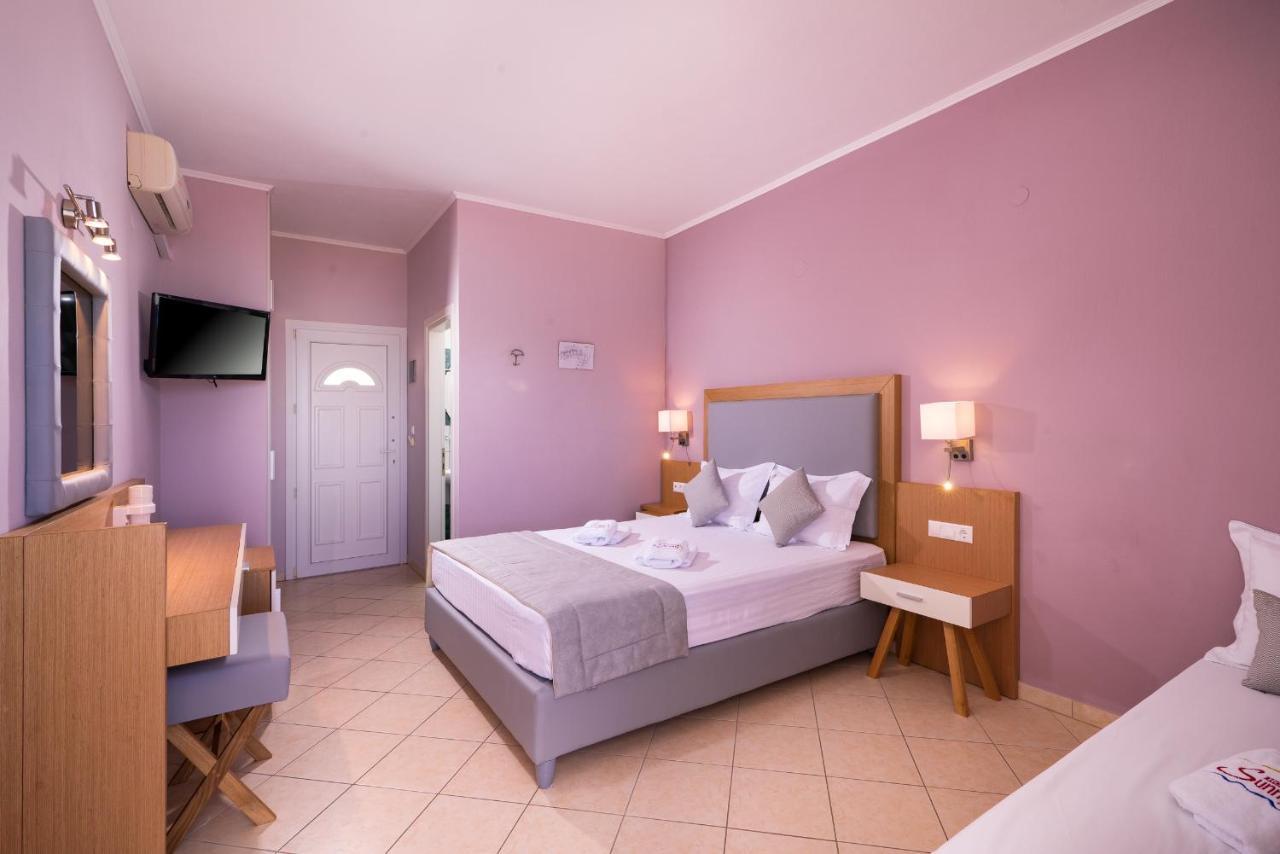 Sunny Hotel Thassos Chrisi Ammoudia Esterno foto