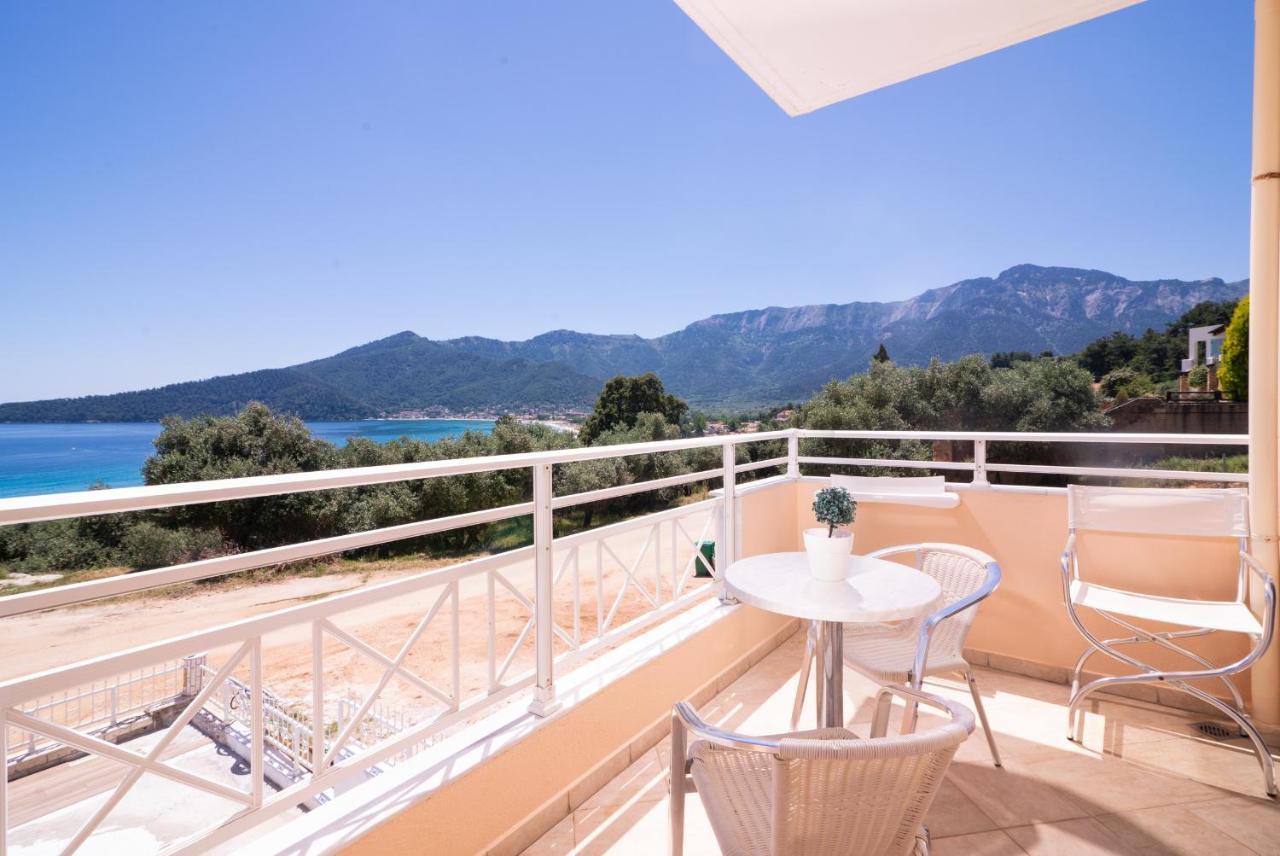 Sunny Hotel Thassos Chrisi Ammoudia Esterno foto