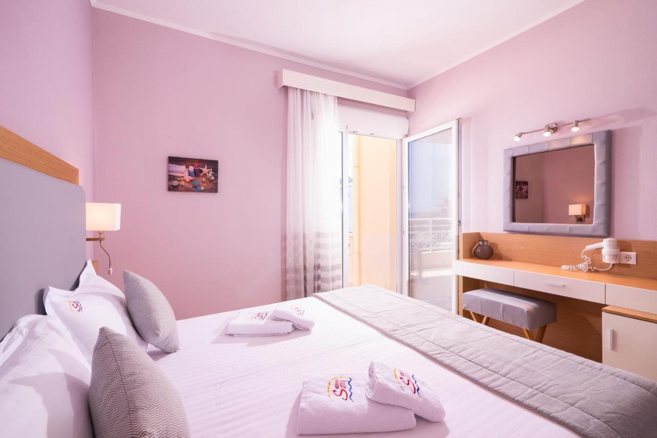 Sunny Hotel Thassos Chrisi Ammoudia Esterno foto