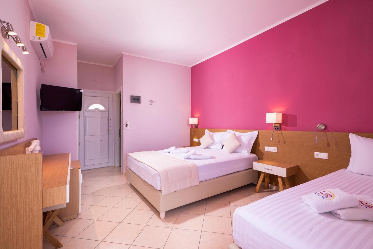 Sunny Hotel Thassos Chrisi Ammoudia Esterno foto