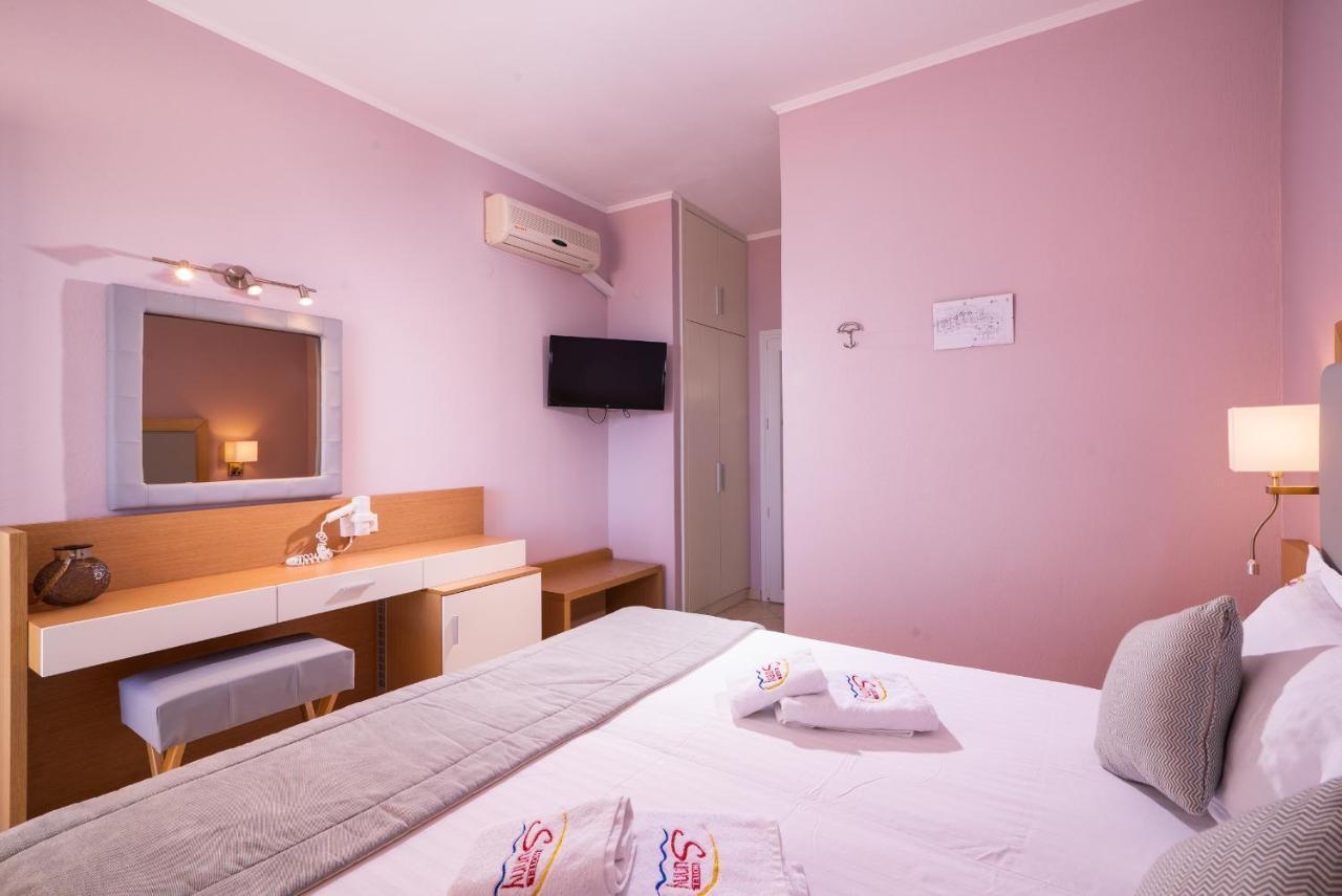 Sunny Hotel Thassos Chrisi Ammoudia Esterno foto