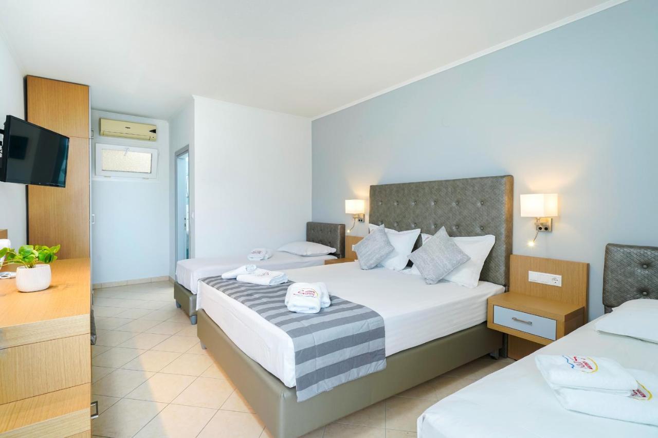 Sunny Hotel Thassos Chrisi Ammoudia Esterno foto