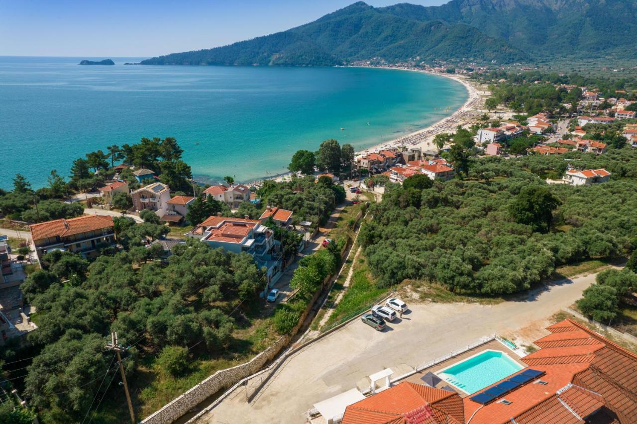 Sunny Hotel Thassos Chrisi Ammoudia Esterno foto