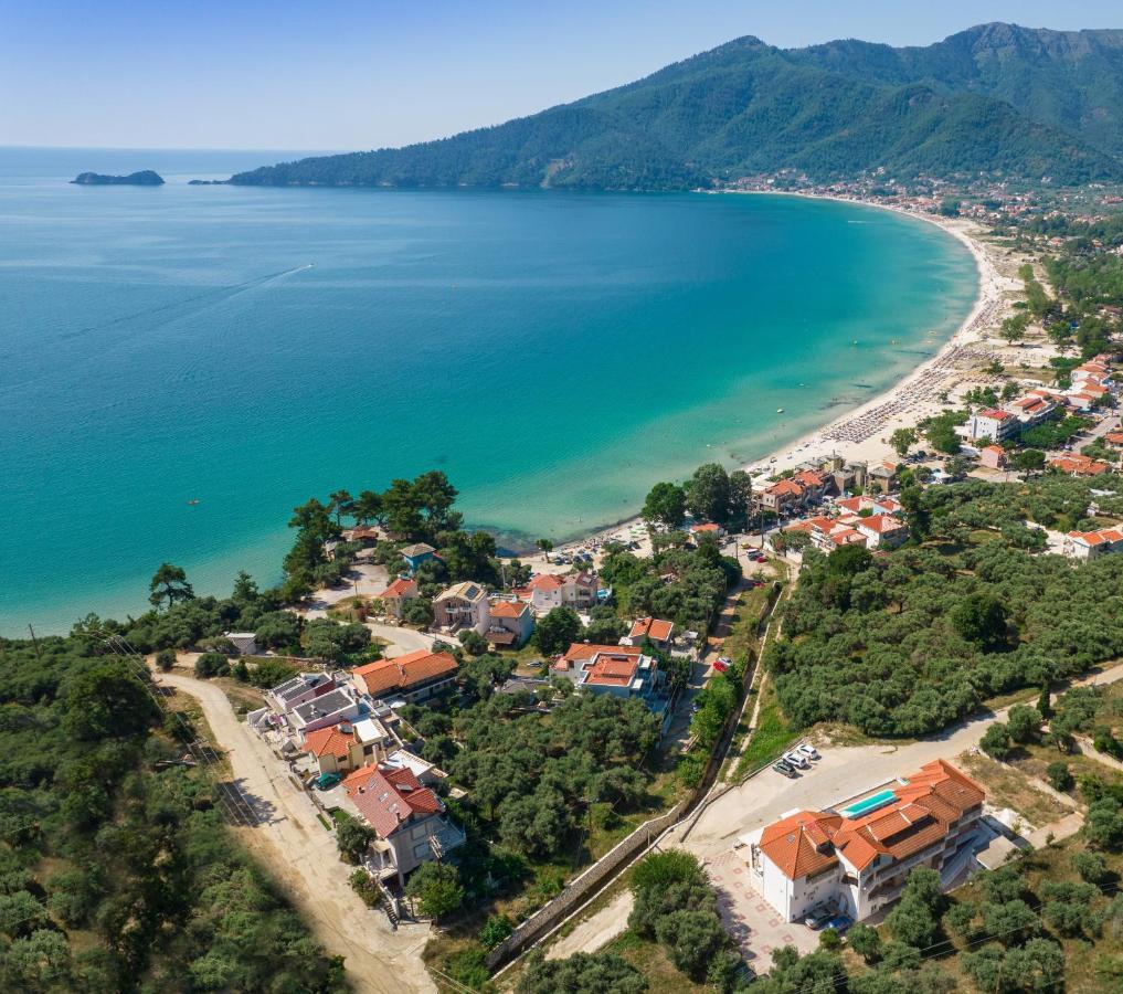 Sunny Hotel Thassos Chrisi Ammoudia Esterno foto