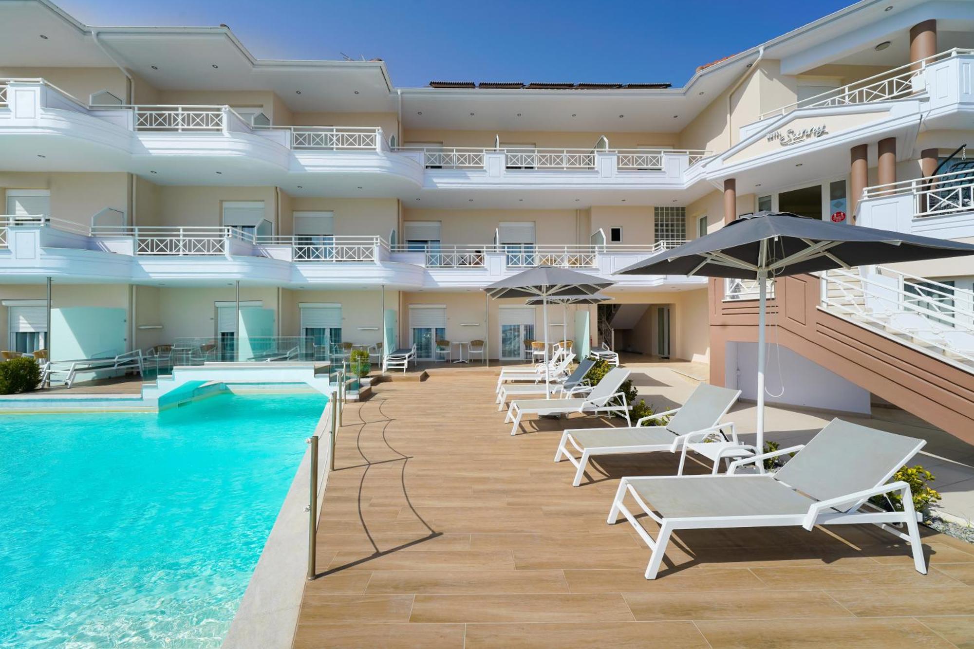 Sunny Hotel Thassos Chrisi Ammoudia Esterno foto
