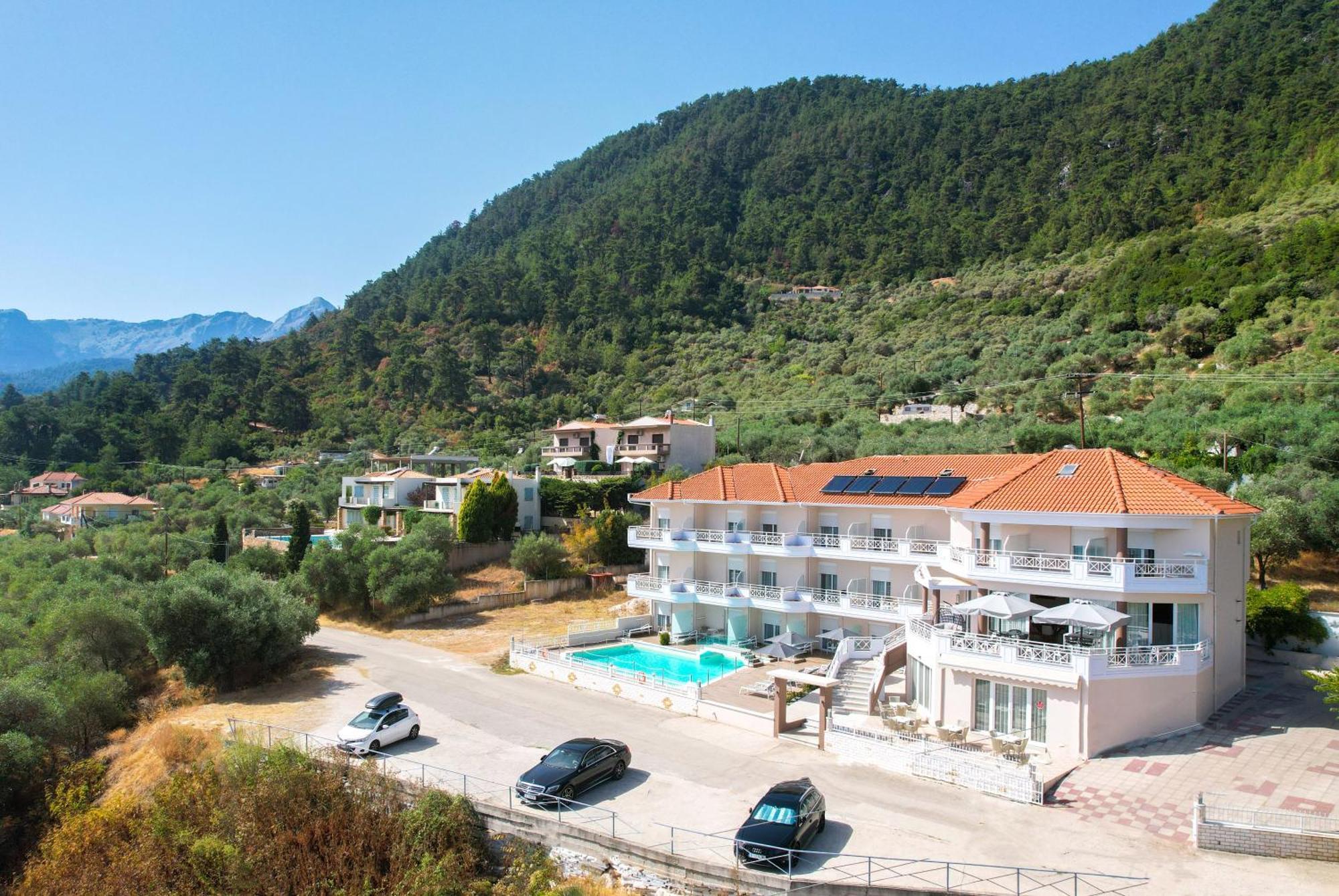 Sunny Hotel Thassos Chrisi Ammoudia Esterno foto