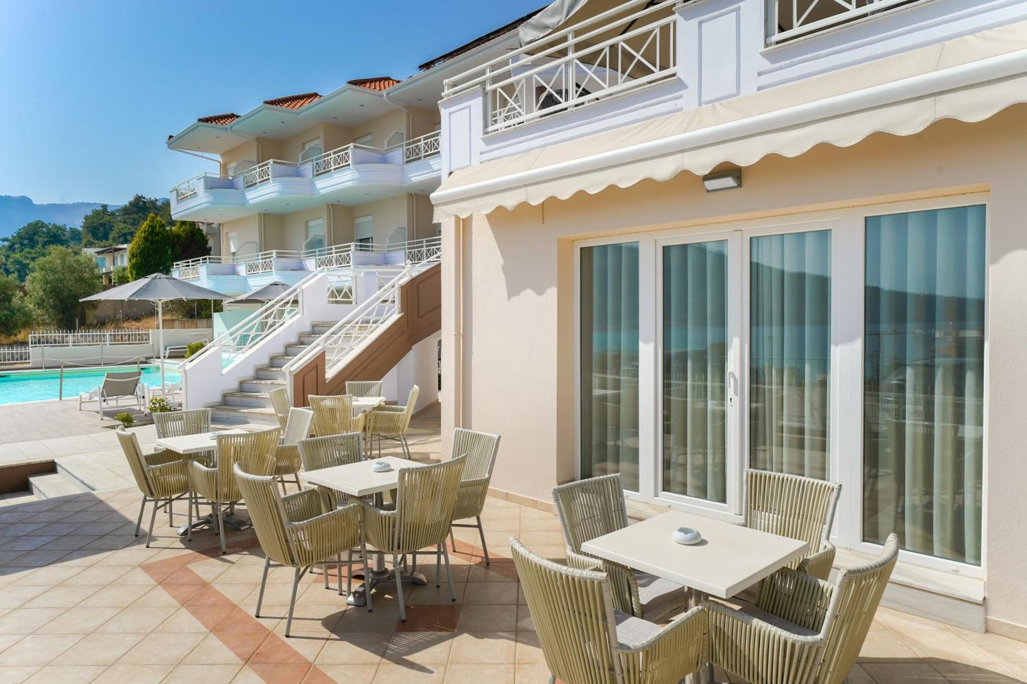 Sunny Hotel Thassos Chrisi Ammoudia Esterno foto