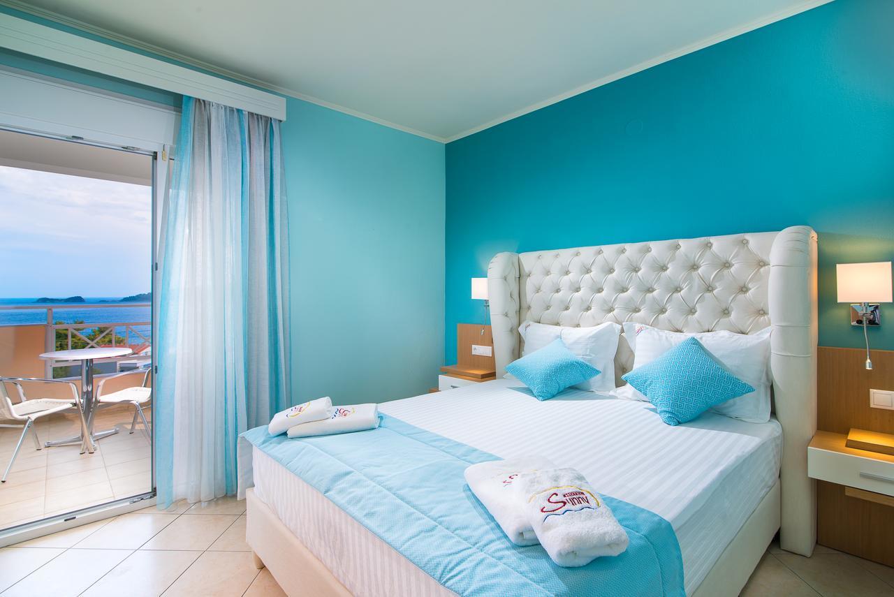 Sunny Hotel Thassos Chrisi Ammoudia Esterno foto