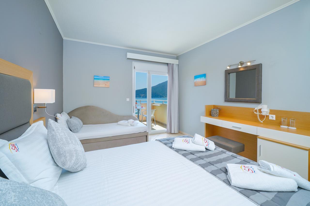 Sunny Hotel Thassos Chrisi Ammoudia Esterno foto